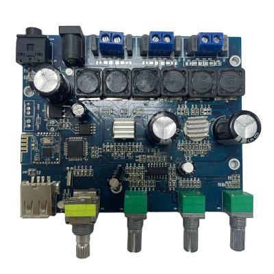 China FR-4 SZHFJCTH 50w*2+100w Tpa3116 5.0 Hifi Power Subwoofer Amplifier Board 2.1 Channel Tpa3116d2 Audio Stereo Equalizer Amp for sale