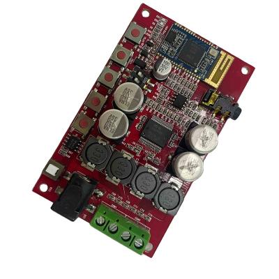 China FR4 SZHFJCTH Custom 25w*2 pcb bluetooth speakers PCBA manufacturer controller boards assemble 12V DC power supply for sale