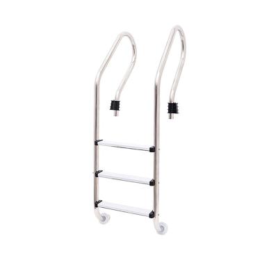 China 2022 Hot Sale Nsf215-S Folding Ladders Standard Swimming Pool Ladder And Stainless Steel Swimming Pool Ladders for sale