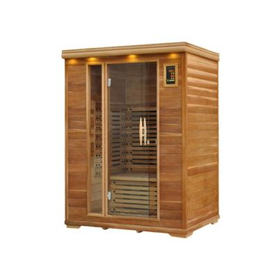 China Computer Control Panel 2 Person Outdoor Traditional Stone Stone Steam Sauna Rooms for sale