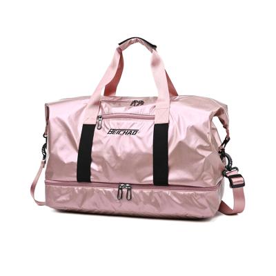 China Wholesale Waterproof Gym Bag Custom Spend Night Bags Glitter Duffel Bags for sale