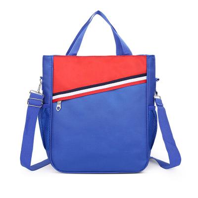 China Blue Zipper Manufacturer Eco-Friendly Personalized Personalized Custom Large Unisex Tote Bags for sale