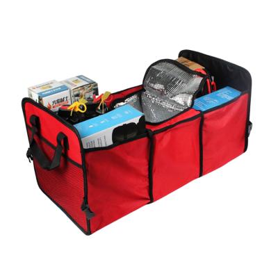 China Folding Trunk Organizer Wholesale Backseat Storage Back Car Seat Truck Organizer for sale