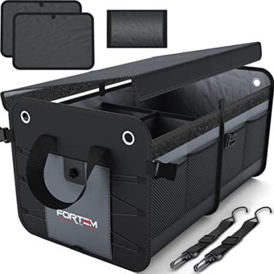 China Can Fold Car Trunk Organizer, Car Storage Organizer, Folding Multi Compartment Car Organizer for sale