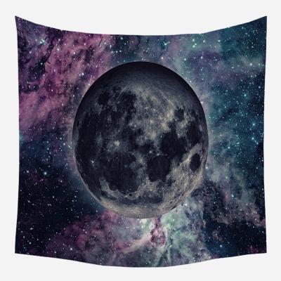 China Contemporary Nordic Institute of Statistics Explosion Style Wall Art Wall Tapestries Planet Universe Pattern Tapestries Wall Decoration, Background Customized Fabric for sale