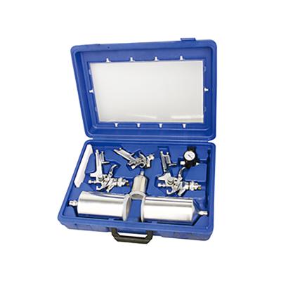 China RongPeng's Bestselling 9pcs Spray Gun Kit HVLP Spray Gun Gravity Fed Kit R8888 for sale