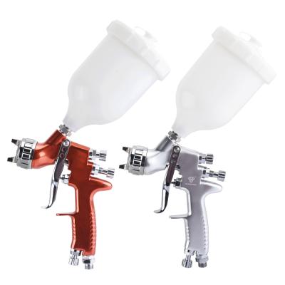 China Paint Tools RongPeng R804 Pneumatic Best Top Grade Spray Gun Hvlp Gravity Fed Spray Gun With 1.4mm Nozzle For Panel Beating Workshop for sale