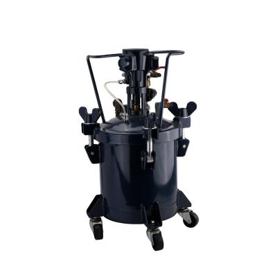 China RONGPENG R8318A equipment automatic pressure paint pot industrial liquid paint tank automatic mixing machine with spray gun for sale