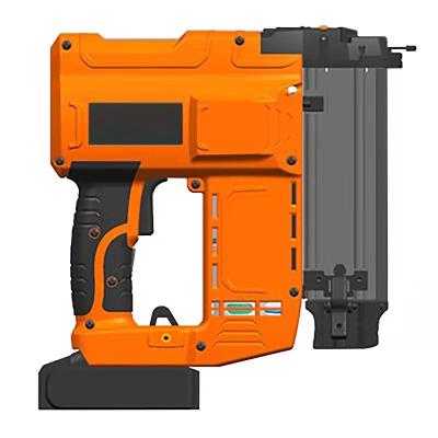 China RONGPENG 18Ga LI-ION 2 in 1 Electric Cordless Nailer Stapler Gun Crown Finishing Nail Gun Machine- 100pcs for sale