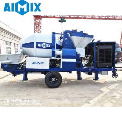 China Construction worksÂ   AIMIX Easy Operation Concrete Mixer Diesel Pump With All Accessories for sale