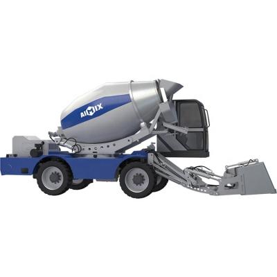 China Working Efficiency Large Capacity 4.0m3 Self Loading Concrete Mixer Truck In China for sale