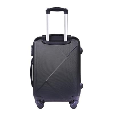 China ABS / PC Shell Lightweight Durable Hard Cheap Trolley Suitcase Carry On Luggage With Retractable Wheel for sale