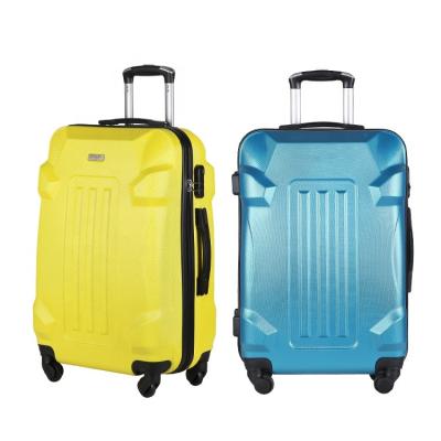 China Lightweight Durable Classic Lightweight ABS Shell Suitcase Sets Hard ABS Trolley Suitcase Business Men for sale