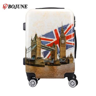 China Lightweight Durable Universal Travel Trolley Luggage Bags Custom Wheel Logo Suitcase Luggage Sets Manufacturers for sale