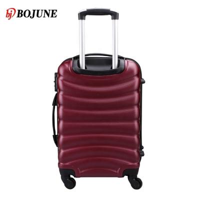 China Lightweight Durable Hot Selling 6 Pieces Business Traveling Trolley Luggage Bags Unisex ABS Luggage Suitcase for sale