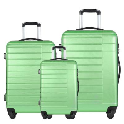 China Lightweight Universal Wheel Shell Traveling Bags Waterproof Durable 360 ​​Wheel Luggage Trolley Hard Luggage Sets for sale