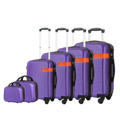 China Lightweight Durable ABS Travel Suitcase Bag / Travel / Travel Suitcase Lightweight Luggage Sets for sale