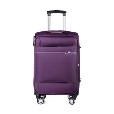 China Lightweight Oxford Fabric Lightweight Durable Material Luggage Trolley Crate Soft Trolley Baggage for sale