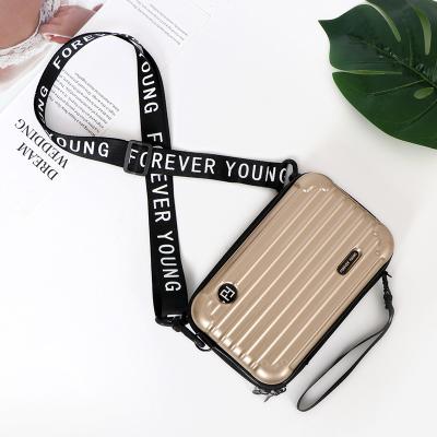 China Logo ABS Lightweight Durable Custom PC Hard Shell Cosmetic Case Makeup Bag Logo Waterproof Multifunction Hard Case for sale