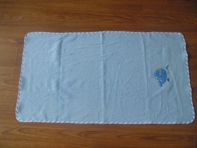 China woven terry faric blue embroidered bath towels,towel factory for sale