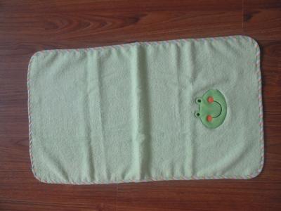 China cotton on baby,baby towels,green embroidered towel,towel manufacturer for sale