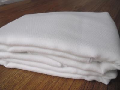 China 100% cotton white Muslin Weave Birdeye one layer muslin cloth for sale