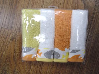 China cotton fabric baby wash cloth, wash cloth factory for sale