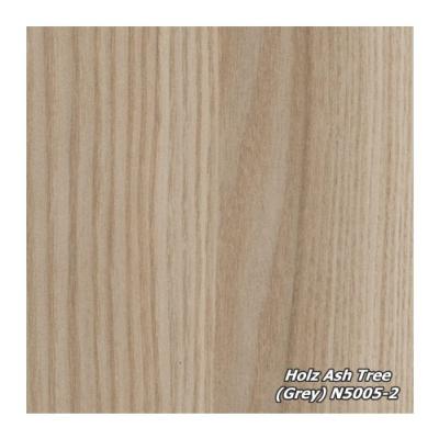 China Non Self Adhesive Wood Grain PVC Decorative Film For Panel for sale