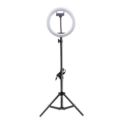 China 10 Inch Mini Tripod Stand Photographic Selfie LED Ring Light Desktop Light for Makeup for sale