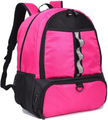 China New Design Large Capacity Soccer Bags Football Volleyball Backpack Lightweight Basketball Football Bag for sale