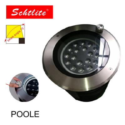 China Adjustable LANDSCAPE POOLE Lamp Socket Underground Led Light for sale