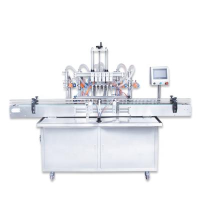 China Food Filling Machine Automatic Liquid Filling Machine For Production Line With 2, 4, 6 Filling Nozzles for sale