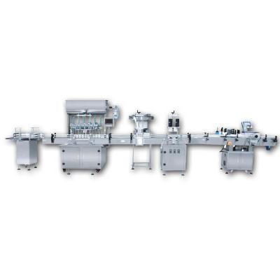 China Fully Automatic Food Production Line For Shampoo Water Oil Production Line Machinery for sale