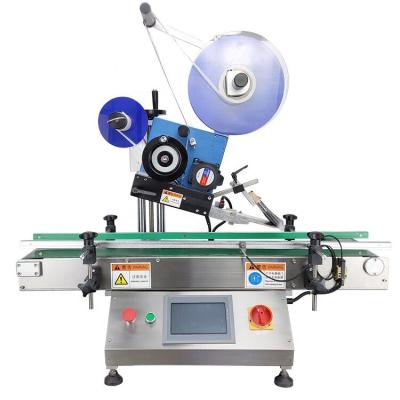 China Automatic labeling machine sticker food apartment labeling machine for card box labeling machine for sale