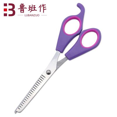 China Right Handed Barber Scissors Stainless Steel Pet Hair Cutting Barber Scissors for sale