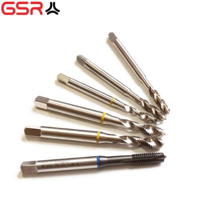 China Thread Coating HSS HSS-E Titanium Tapping Machine Tap Of Thread Taps Threading Tools for sale