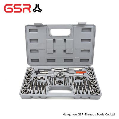 China ALLOY HSS4241 4341 M2 M35 40PCS Tool Kit Tap and Thread Tool Kit Die Set for sale