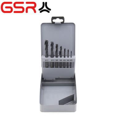 China Hot Selling ALLOY HSS4241 4341 m2 M35 GSR 16pcs Machine Taps and Professional Drill Bit Tap and Die Worker Set Drill for sale