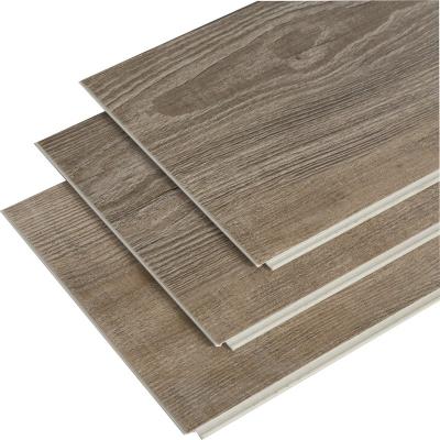 China Waterproof Wear Resistant Anti-Slip Wearing Layer 0.5mm 6mm Unilin Click Type PVC Vinyl Flooring Interlock Click SPC for sale