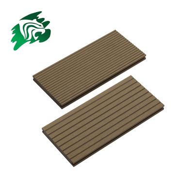 China SH140S20 Exterior WPC Exterior Black Solid Crack-Resistant Flooring WPC Decking for sale