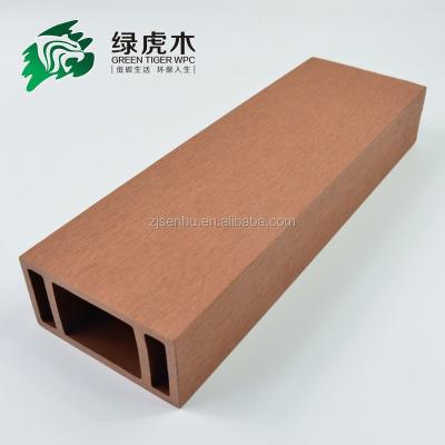 China Water Proof WPC Balcony Slat Anti - Rot Material Wood Like Products Outdoor Terrace WPC Railing for sale