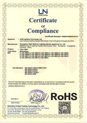 RoHS - ILED Lighting Technology Ltd.