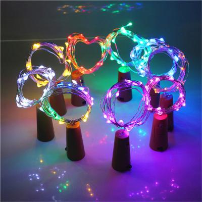 China Cork Copper Wire Fairy Lights LED Bottle Lights Cork Copper Wire Fairy Lights Operated By Small Battery China navidad lux for sale