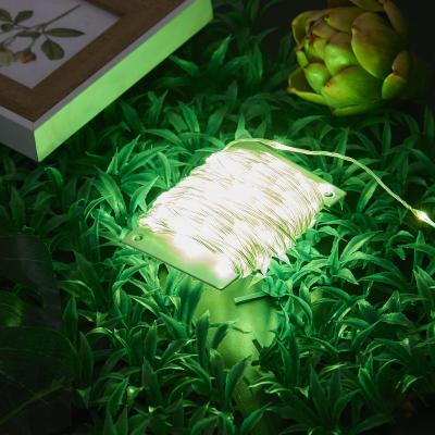 China Low Voltage 20M 200leds LED Wire Fairy Lights Light Copper Silver European USA Plug In Powered Decoration Lights for sale