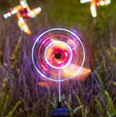 China Garden Path Street Windmill Light Garden Lawn Light Lamp Gazebo Pathway Park Decoration Outdoor Solar LED Sun Light for sale