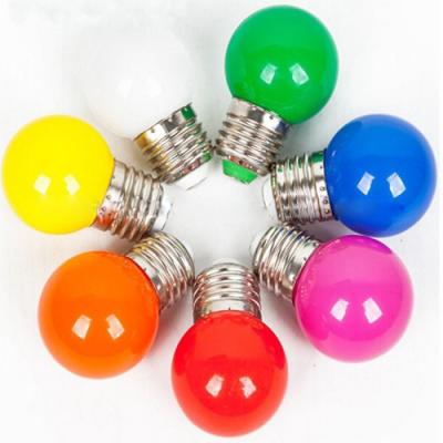 China Theme Park G40 G45 Mini Led Color Christmas Decoration Light Bulbs for Indoor and Outdoor Commercial Uses for sale