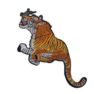 China Factory Price Viable Custom Design Embroidery Patches Iron On Embroidered Badges For Hat And Apparel for sale