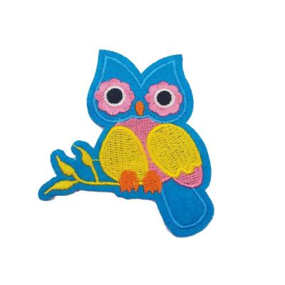 China Viable wholesale animal custom 3d breath embroidery patch for clothing for sale