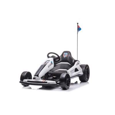 China 12v 24v eléctrico recargable Mini Go Kart paseo en coche para niños material de plástico en venta