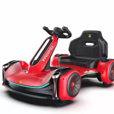 China Mobile Phone Remote Control 12V Ride On Electric Go-Kart Car for Children Battery 12V7AH for sale